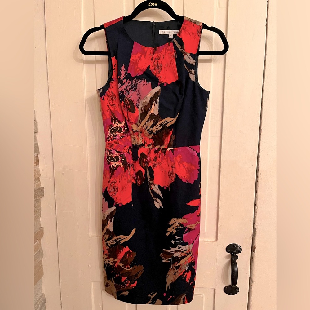 Trina Turk floral dress, size 0